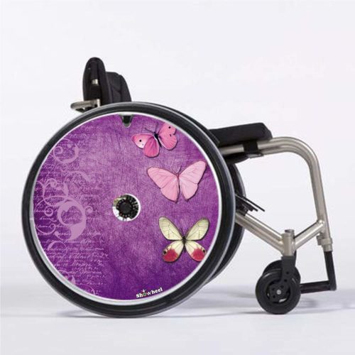 Papillon violet