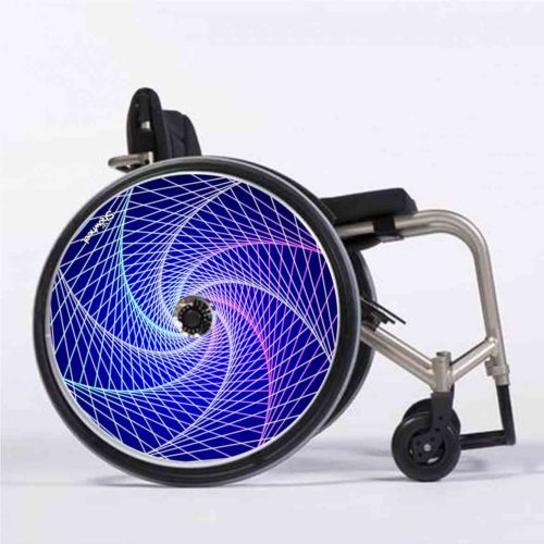 Spirale bleue
