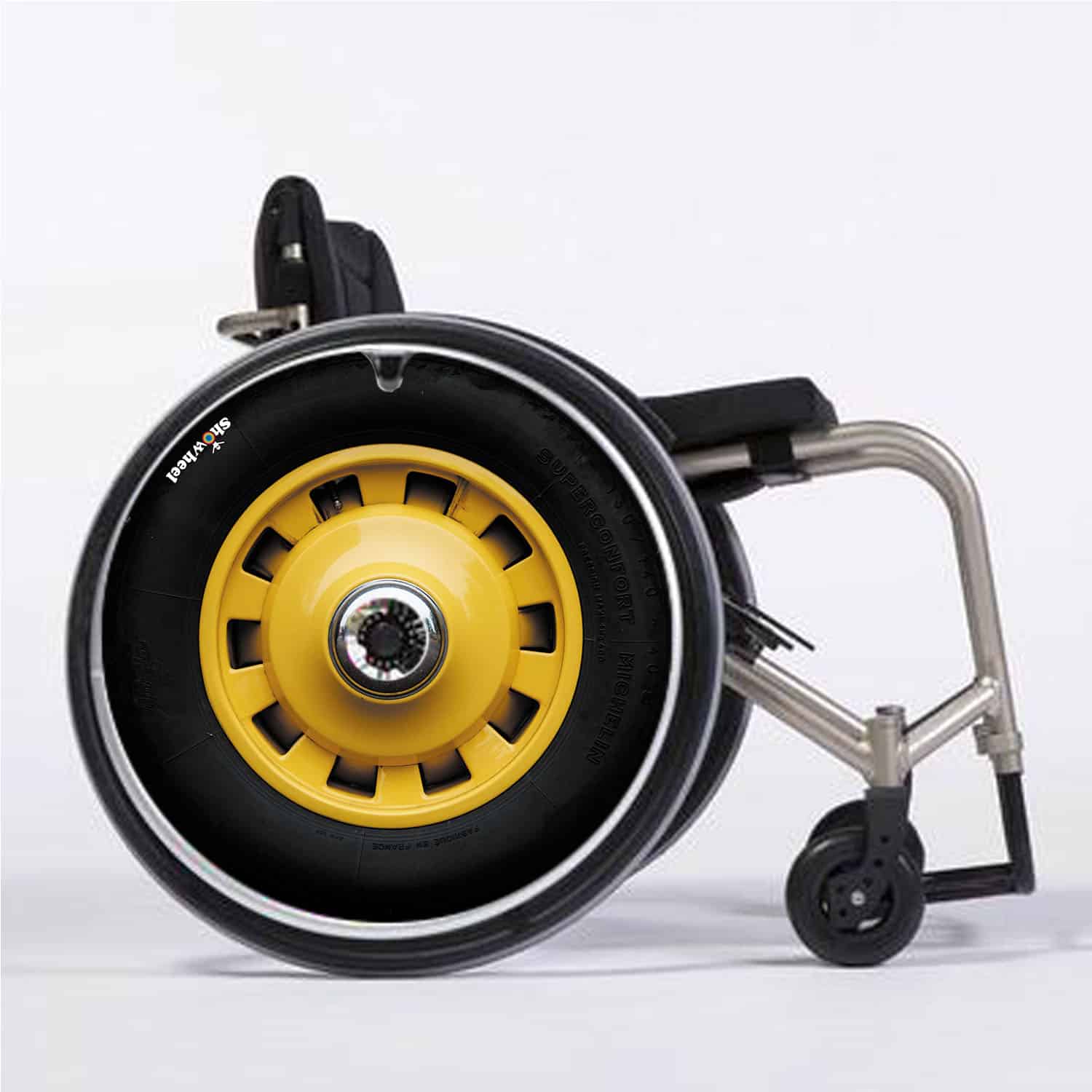 Roue jaune