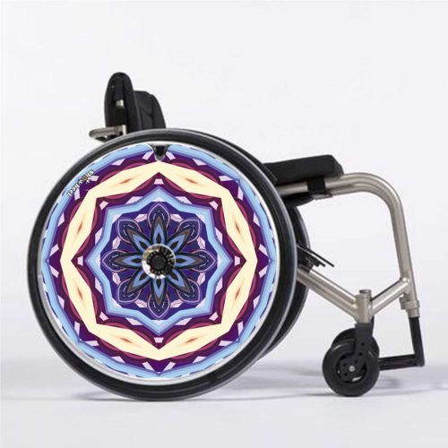 Mandala bleu