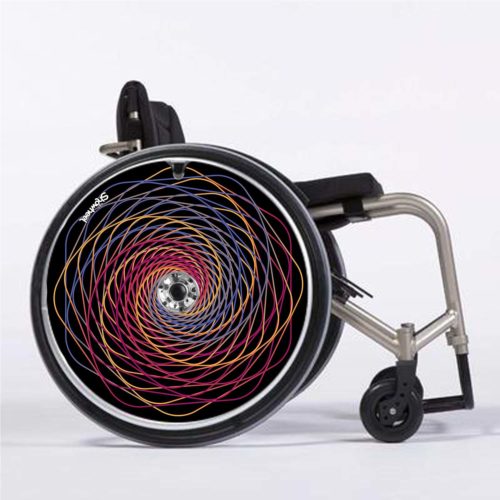Colored spiral