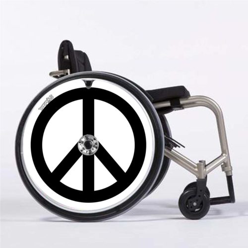 Peace Noir et blanc