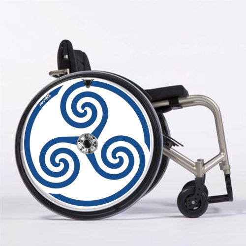 Triskel bleu