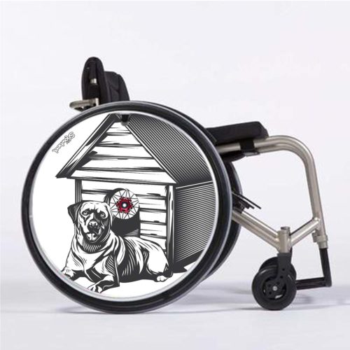 Chien cabane