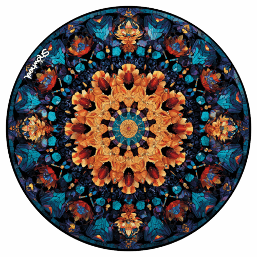 Enjoliveur décoratif pour fauteuil roulant - Mandala 3